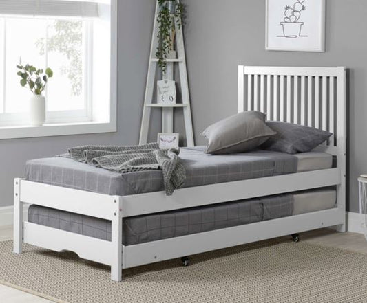 Buxton Trundle Bed - White