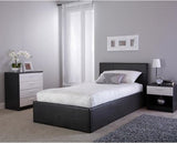 Serena Side Lift Ottoman King Bed - Black