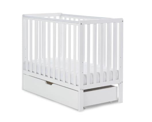 Simple Cot & Under Drawer-White