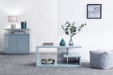 Arctic High Gloss LED Coffee Table-Grey