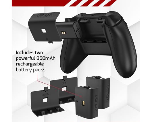 Xbox Series S 512GB Console with Twin Charging Dock with 2x Rechargeable Battery Packs