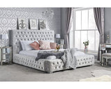 Grace Super King Bed - Grey