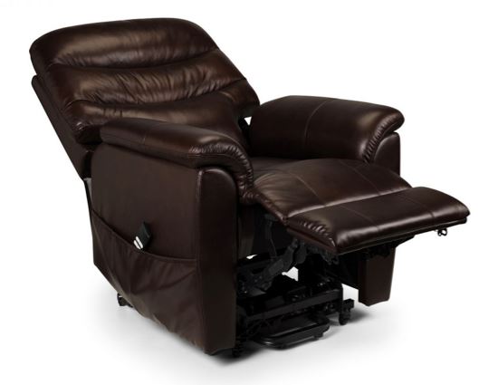 Phillip Leather Rise & Recline Chair - Dual Motor