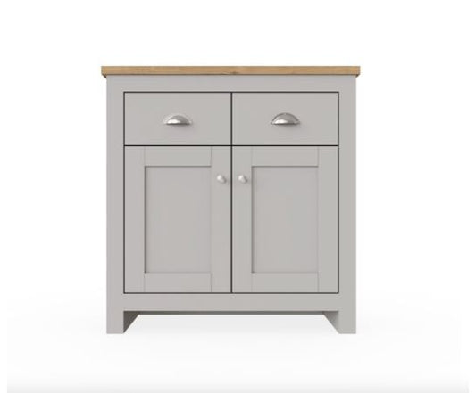 Lincoln 2 Door 2 Drawer Sideboard- Light Grey