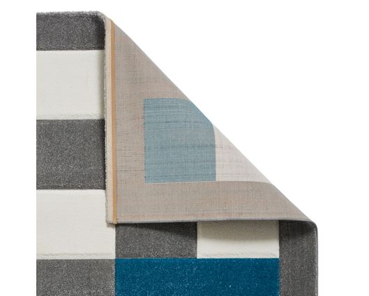 Brooke Grey/Blue - 120cm x 170cm