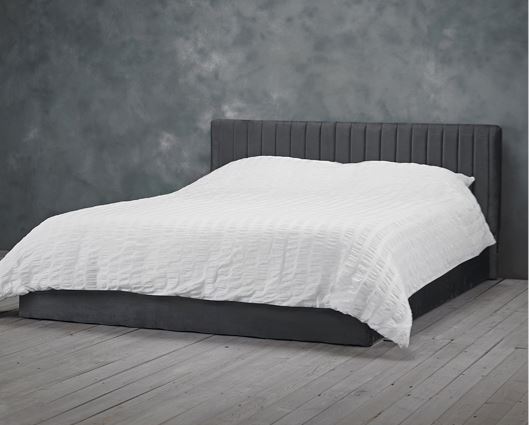 Briar Silver Kingsize Bed