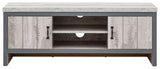 Baxter 2 Drawer TV Unit-Grey