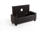 Vanessa Ottoman Bench-Black