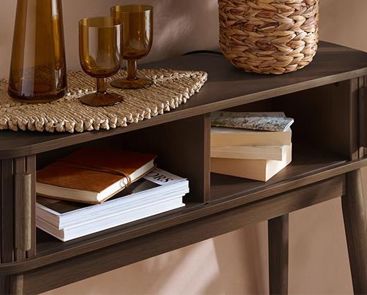 Axel Console Table - Walnut