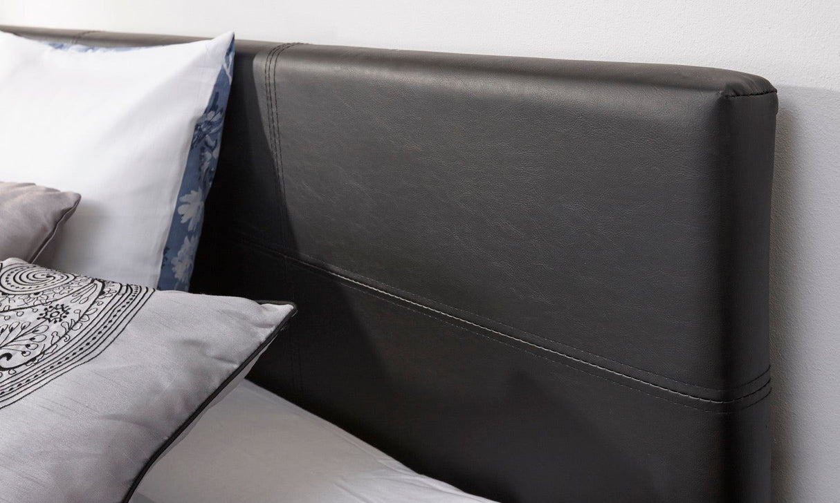 King End Lift Ottoman Bed-Black