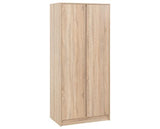 MALVERN 2 DOOR WARDROBE - SONOMA OAK EFFECT