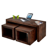 Sapeli Coffee Table Set