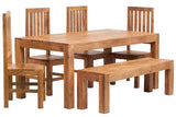 Sapeli Light Small Dining Table