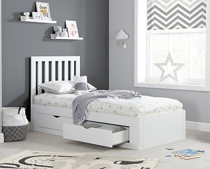 Alton Single Bed - White