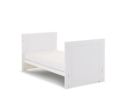 Nina Mini Cot Bed- White Wash