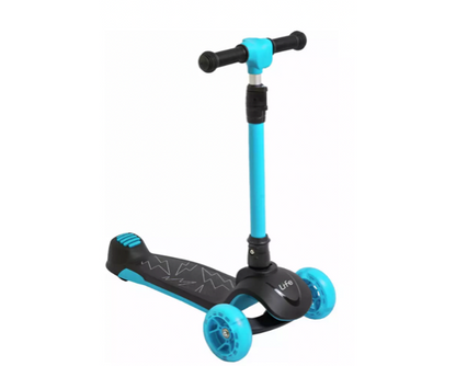 Li-Fe Trilogy Electric Tri-Scooter -Blue/Black