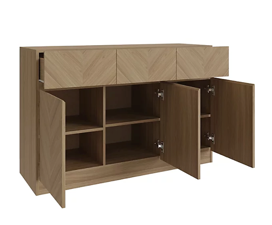 Ciaro Large Sideboard- Euro Oak