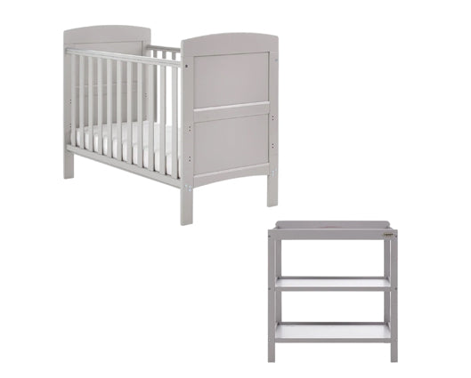 Grady Mini 2 Piece Room Set - Warm Grey