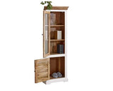 Arianna 3 Shelves & 1 Doors Wood Bookcase