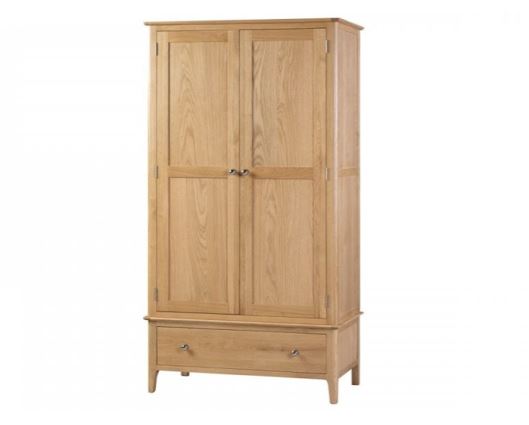 Kingston 2 Door 1 Drawer Wardrobe