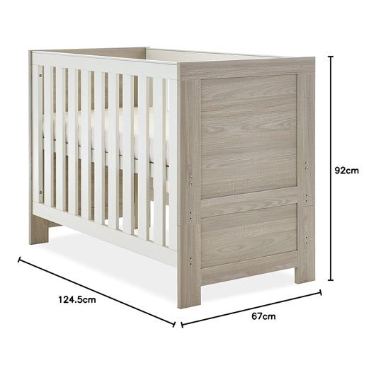 Nina Mini 2 Piece Room Set - Grey Wash & White