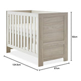 Nina Mini 2 Piece Room Set - Grey Wash & White