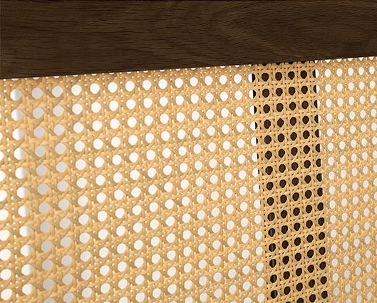 Croxley Rattan Bed Walnut - King
