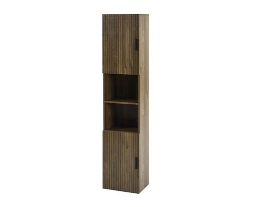 Hampshire Tall Bathroom Cabinet Wallnut