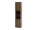 Hampshire Tall Bathroom Cabinet Wallnut