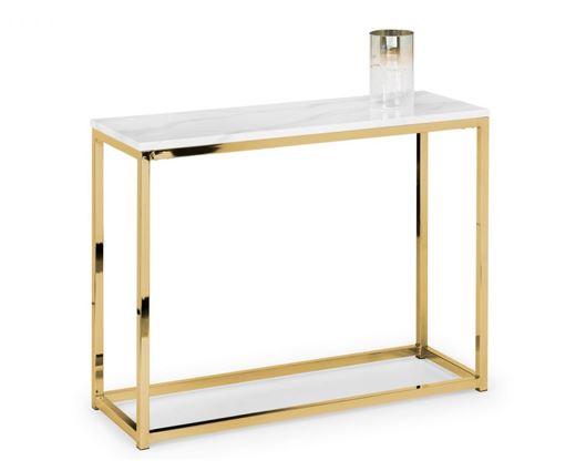 Scarlett Console Table - Gold