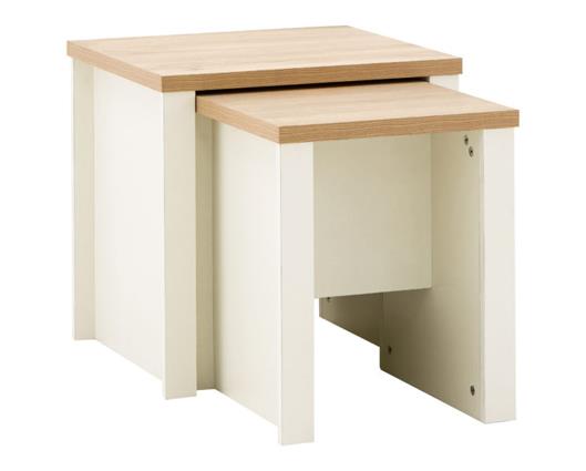 Lachlan Nesting Tables- Cream