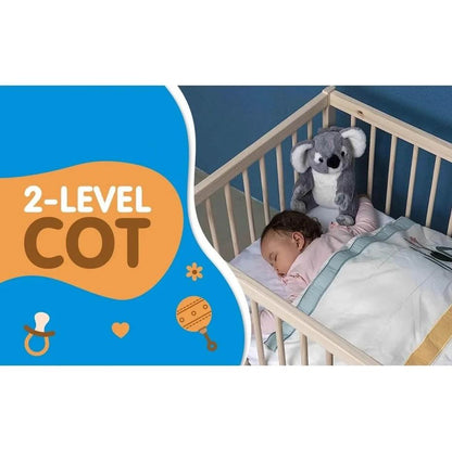 Ella Wooden Cot - 120 x 60