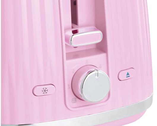 Russell Hobbs Eden 2 Slice Toaster & 1.7L Kettle Pink