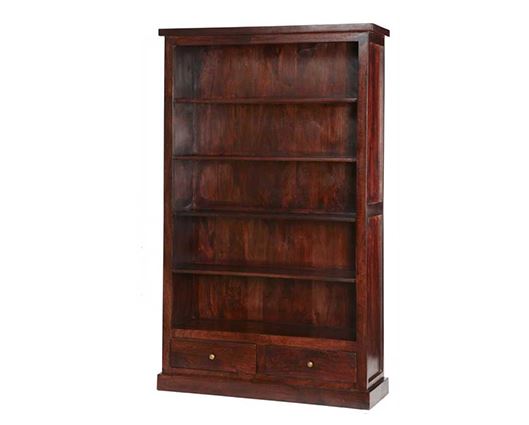Jovie Dark Mango Large Bookcase