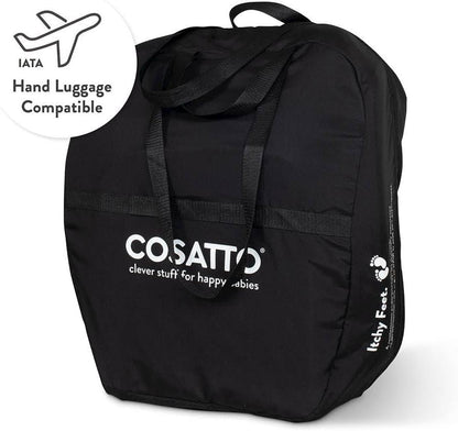 On the Go i-size Travel Car Seat - Itchy Feet Rosy