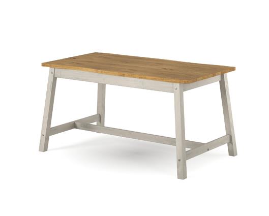 Corona live edge large dining table