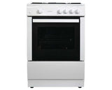 Statesman MAXI60GSF 60cm Single Cavity Gas Cooker White