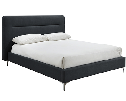 Finch Double Bed - Charcoal