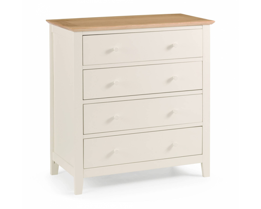 Sanford 4 Drawer Chest - Two Tone