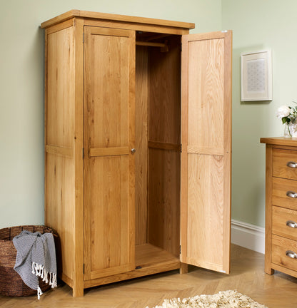 Winona 2 Door Wardrobe - Oak