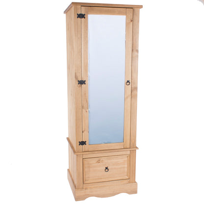 Corona Premium Armoire With Mirrored Door