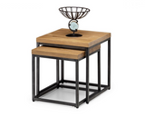 Theodore Oak Nesting Lamp Tables