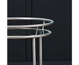 Cali Drinks Trolley- Silver