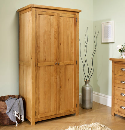 Winona 2 Door Wardrobe - Oak