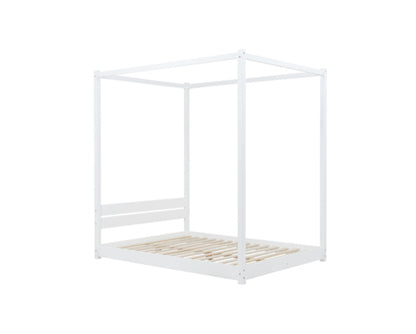 Daniel Four Poster King Bed - White