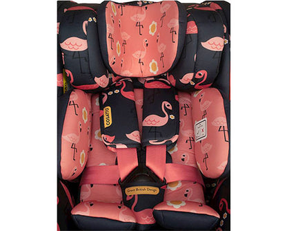 Come & Go i-Size Rotate Carseat Pretty Flamingo