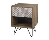 Casablanca 1 Drawer Lamp Table