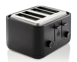 Swan Stealth 4 Slice Toaster Black