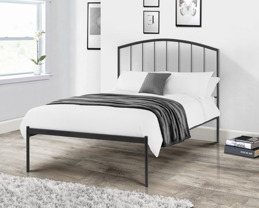 Oscar Double Bed - Grey