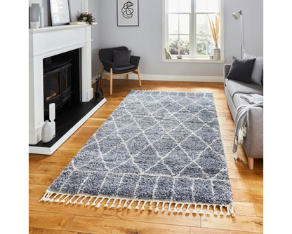 Asher Grey/Ivory - 80cm x 150cm